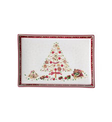 Plateau à gâteaux rectangulaire, grand Villeroy & Boch