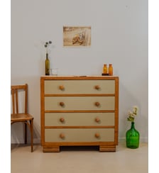 Commode en bois Garance N°591- Produit chiné Debongout