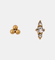 Set de 2 piercings hélix/tragus strass de zircon Balaboosté