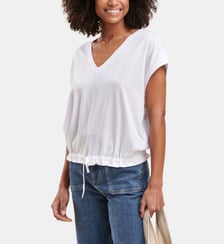 T-shirt blousant en lyocell manches courtes La Fée Maraboutée