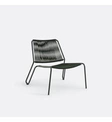 Fauteuil bas de jardin, en corde tressée La Redoute Interieurs