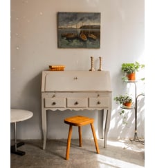 Secrétaire à rangements au style campagne Honoré N°176- Produit chiné Debongout