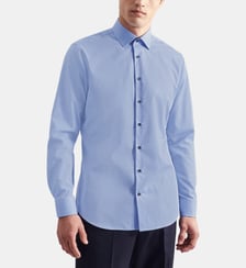 Chemise d'affaires 1/1 Shaped Col Kent Seidensticker