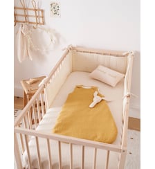 Drap-housse  gaze de coton biologique "Baby Gaufrée" Cyrillus