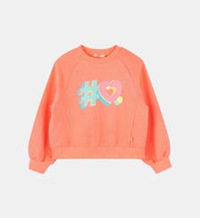 Sweat-shirt teinté en molleton Billieblush
