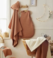 Gigoteuse hiver gaufrée Latte TOG 3 (0-6 mois) BB & Co