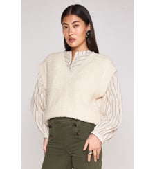 Pull sans manche Samuel en laine Maison 123