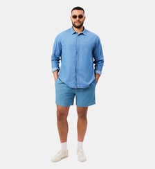 Short relaxed fit denim Lacoste