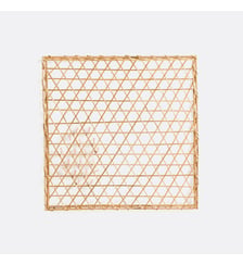 Cadre pêle-mêle en bambou 70x70 cm La Redoute Interieurs