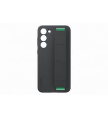 Coque S23+ Silicone avec laniere Noir Samsung