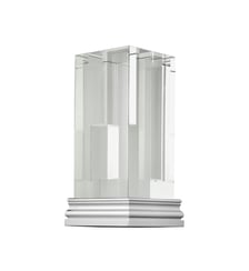 Vase Chrome Verre et Aluminium - PERSPECTIVES Christofle