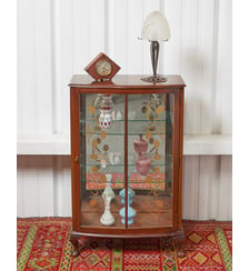 Vitrine florale en bois Victoria N°1297- Produit chiné Debongout
