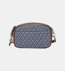 Sac bandoulière format moyen effet denim Liu Jo