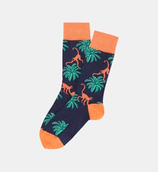 Chaussettes en coton - Singe Marine Arthur