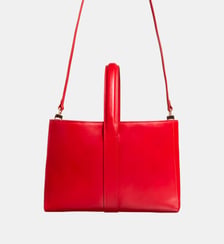 Sac cabas cuir Léonore petit format Ines de la Fressange Paris