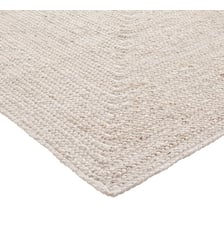 Tapis rectangulaire jute blanchi La Redoute Interieurs