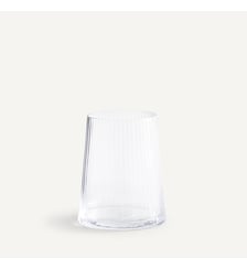 Lot de 6 verres à eau striés AM.PM