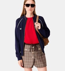 Cardigan zippé Maje