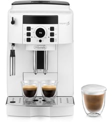 Expresso Broyeur Magnifica S ECAM21.117.W S11 blanc DeLonghi