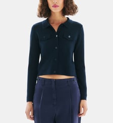 Veste mflo - Motif uni - Coupe droite Caroll