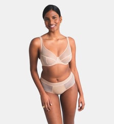 Soutien gorge avec armatures Nufit nude Maison Lejaby