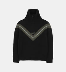 Pull avec col zippé montant Hugo Kids