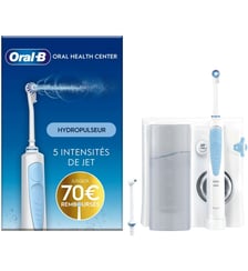 Hydropulseur Oxyjet + 2 refills Oral B
