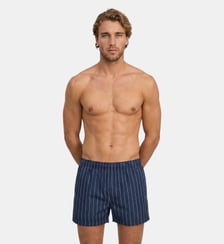 Short de bain à fines rayures Ron Dorff