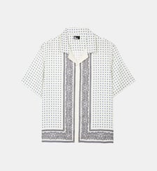 Chemise manches courtes imprimé bandana The Kooples