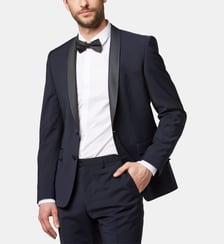 Veste de costume à col châle extra slim Nevis Digel