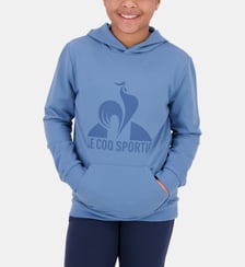 Hoodie Essentials en coton Le Coq Sportif
