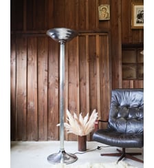 Lampadaire Art Déco en verre Julien N°284- Produit chiné Debongout