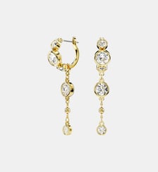 Pendants d'oreilles Imber, Doré à l’or 18 carats (750/1000) Swarovski