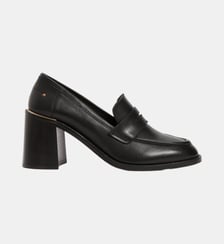 Mocassin à Talon en Cuir Lisse Vanessa Bruno