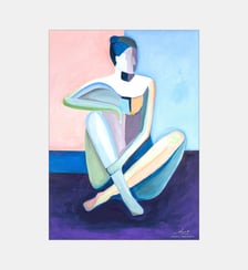 Poster   Dodo - Anna K. Simonsen Poster & Frame
