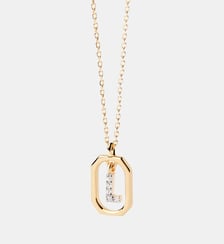 Collier  Mini letter Doré CO01-523-U Pd Paola