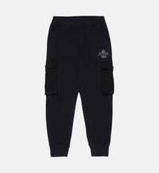 Pantalon cargo en laine polaire avec Maple Leaf Dsquared2
