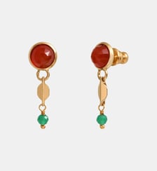 Boucles d'oreilles tiges percées   - Babylone Satellite