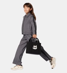 Pantalon en flanelle Karl Lagerfeld Kids