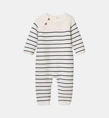 Combinaison  en coton biologique et laine Cyrillus