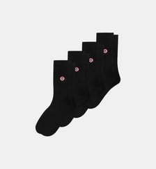 Lot de 4 chaussettes mi-hautes en coton Le Slip Francais