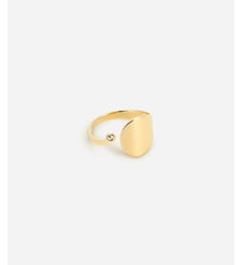 Bague Altesse  en Acier doré Zag Bijoux