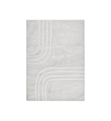 Tapis de sol ARCHIBALD  Laine texturée à l'aspect peau de mouton Madura
