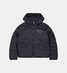 Veste matelassée avec logo imprimé Diesel Kids
