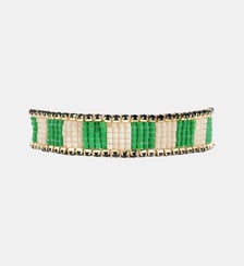 Bracelet reglable perles tissées colorées SAFIE Hipanema