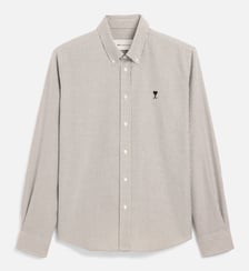 Chemise rayée unisexe en coton Ami de Coeur AMI Paris