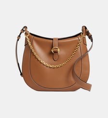 Sac à main à main crossbody Pia en cuir lisse Le Tanneur