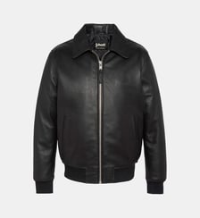 Blouson casual, cuir d'agneau Schott