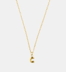 Collier à pendentif lettre C acier inoxydable Balaboosté