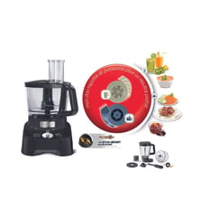 Robot multifonction FP821811 Double Force Noir+8 accessoires Moulinex